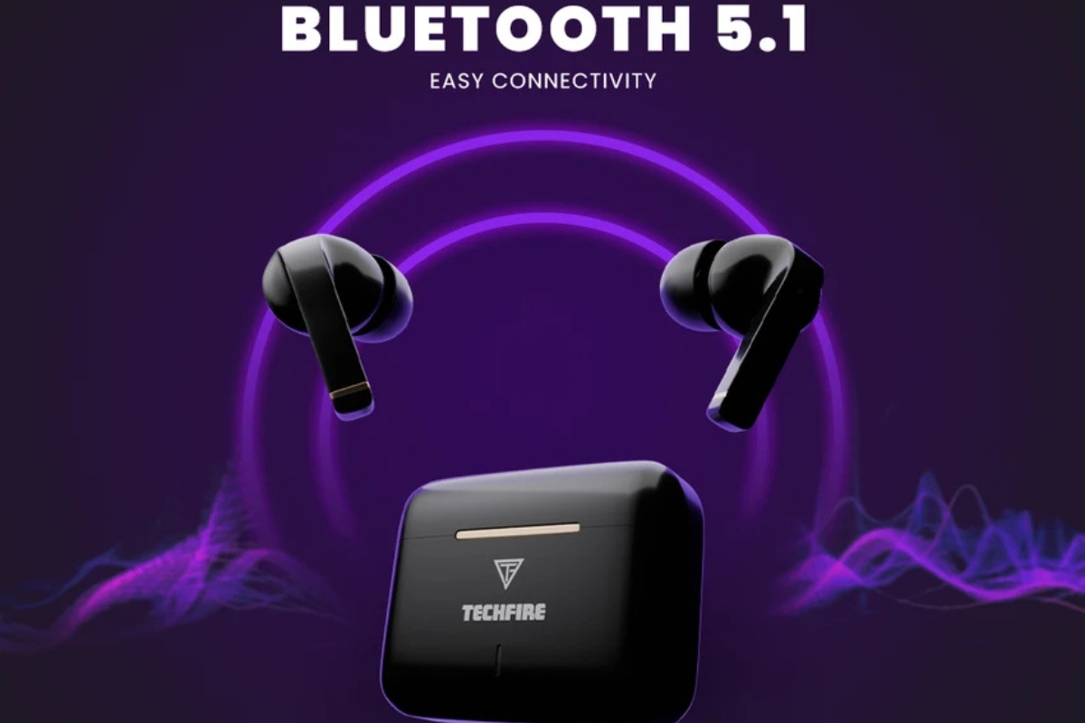 TECHFIRE BoomBuds TWS Earbuds: Feel the Beat in Style
