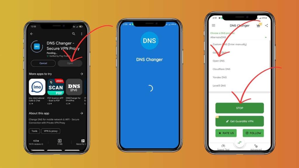 Change DNS for Fast Internet Speed