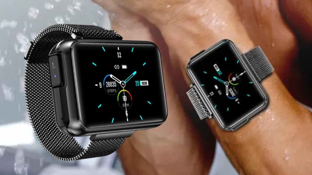 Ritzy's Biggest Display Smartwatch With Headphones