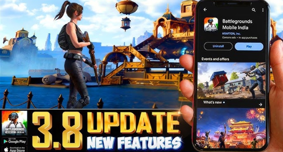 BGMI New Update 3.8: रिलीज़ डेट और टाइम,एक नया गेमिंग युग शुरू होने वाला है